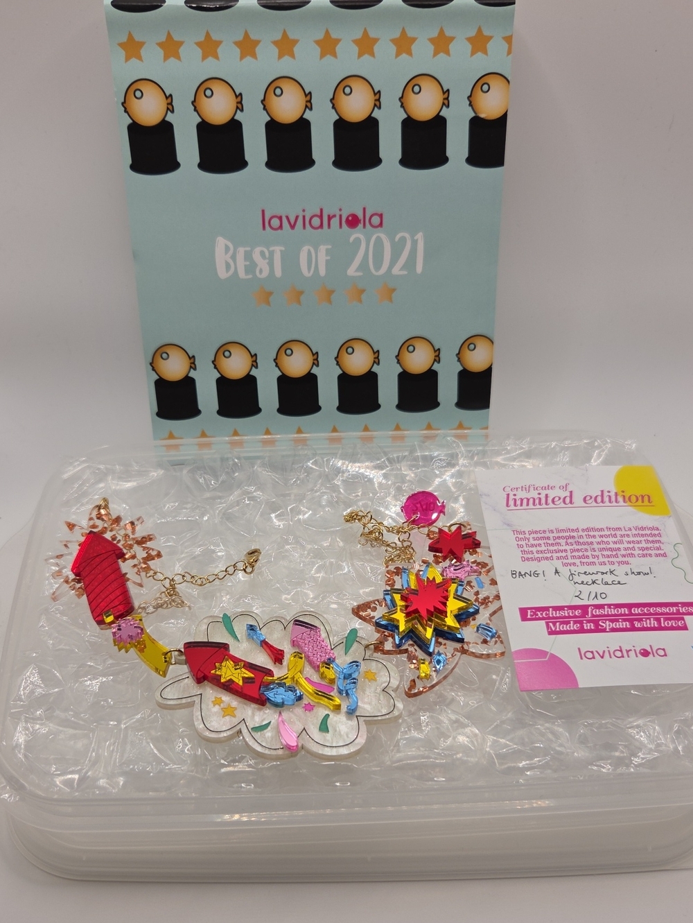Lavidriola BANG! A Firework Show!   Necklace